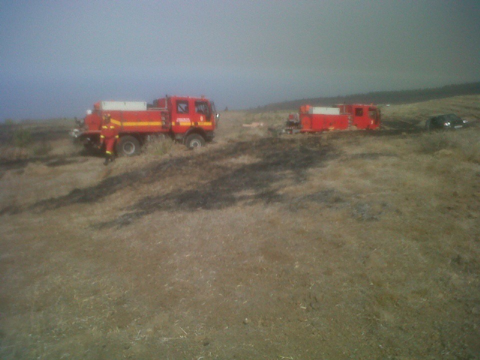 Más de 500 personas han estado trabajando en la extinción del incendio
