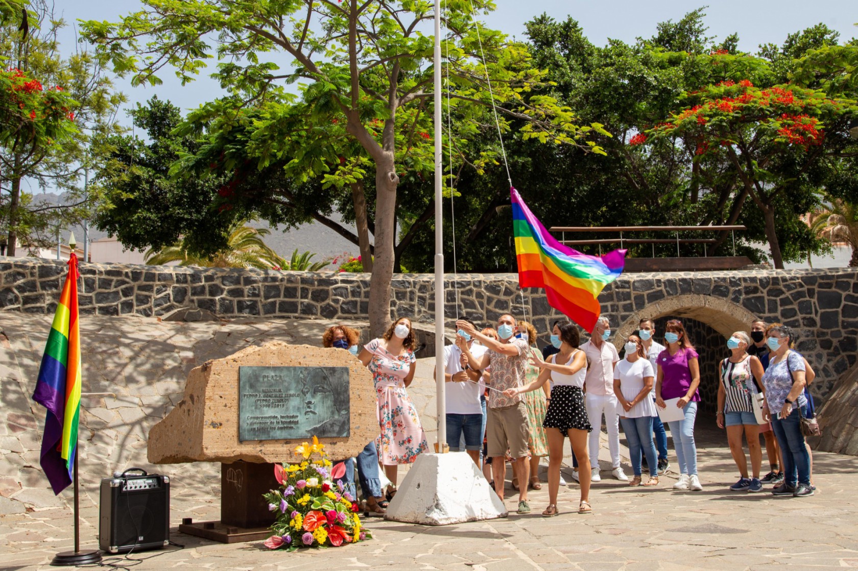 Adeje rinde homenaje a Pedro Zerolo en su 60 aniversario